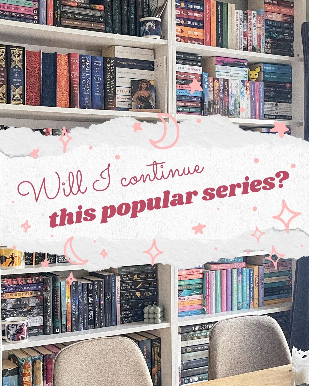 A graphic of books I'd like to read this spring